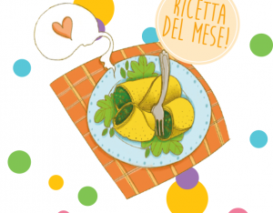 Cannoli di mais con spinaci, caprino e noci