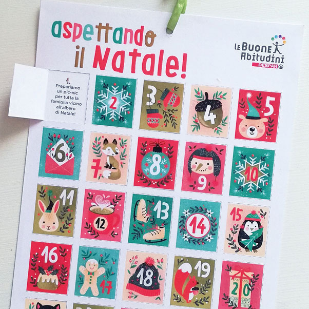 Aspettando il Natale: il calendario delle buone azioni!