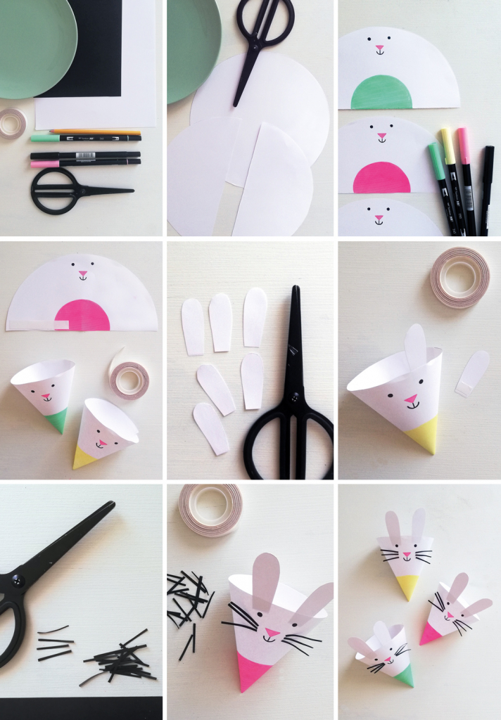 Istruzioni per creare i coni porta chips