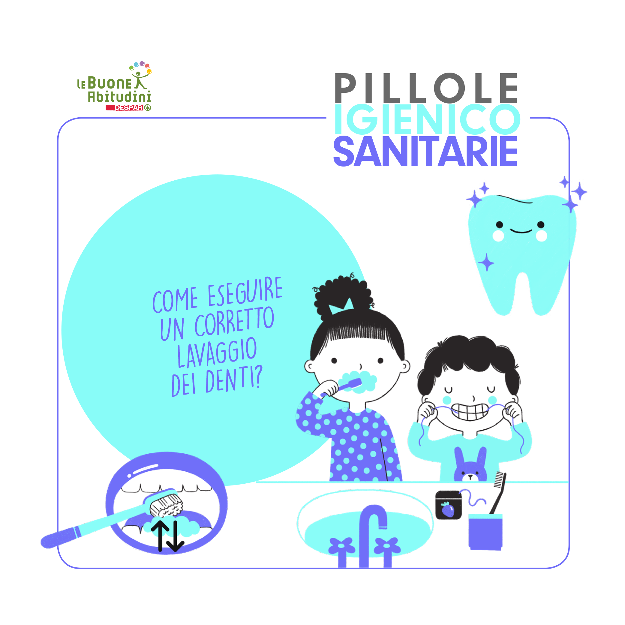Come eseguire un corretto lavaggio dei denti?